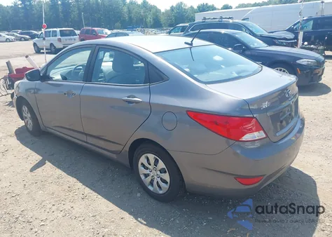 2016 Hyundai Accent Se z USA, uszkodzony, nr VIN KMHCT4AE3GU971630